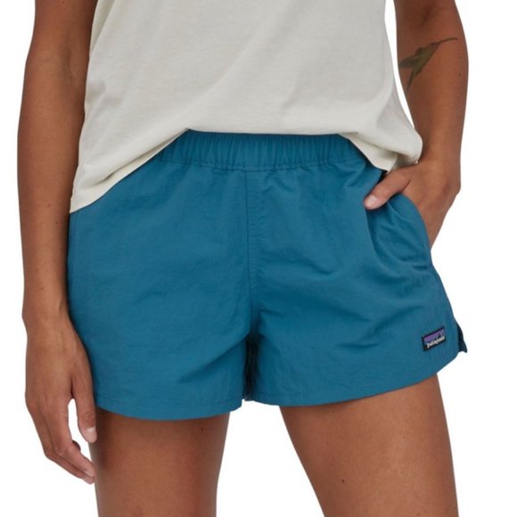 Patagonia Pants - Patagonia | Women's Small | Barely Baggies Shorts Shorts | Blue | Outdoor Hiking